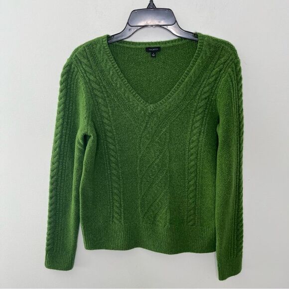 Talbots Wool Blend Cable Knit Sweater S - Picture 3 of 6